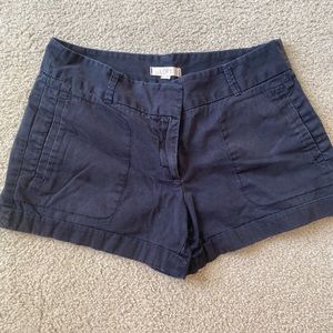 LOFT Navy Shorts Size 4
